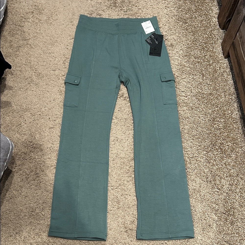 90 Degree By Reflex Green Track Pants
